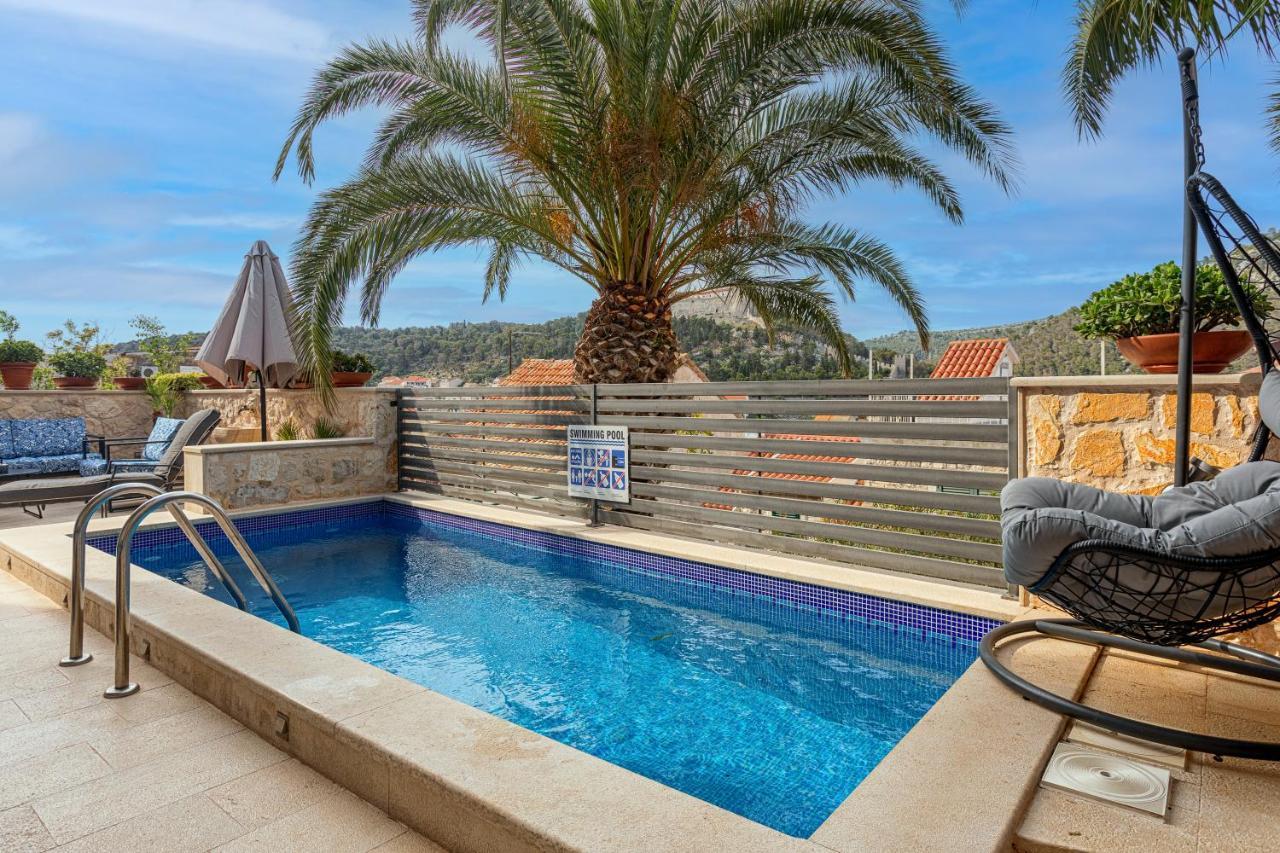 Villa Capitis In The Center Hvar Town Kültér fotó